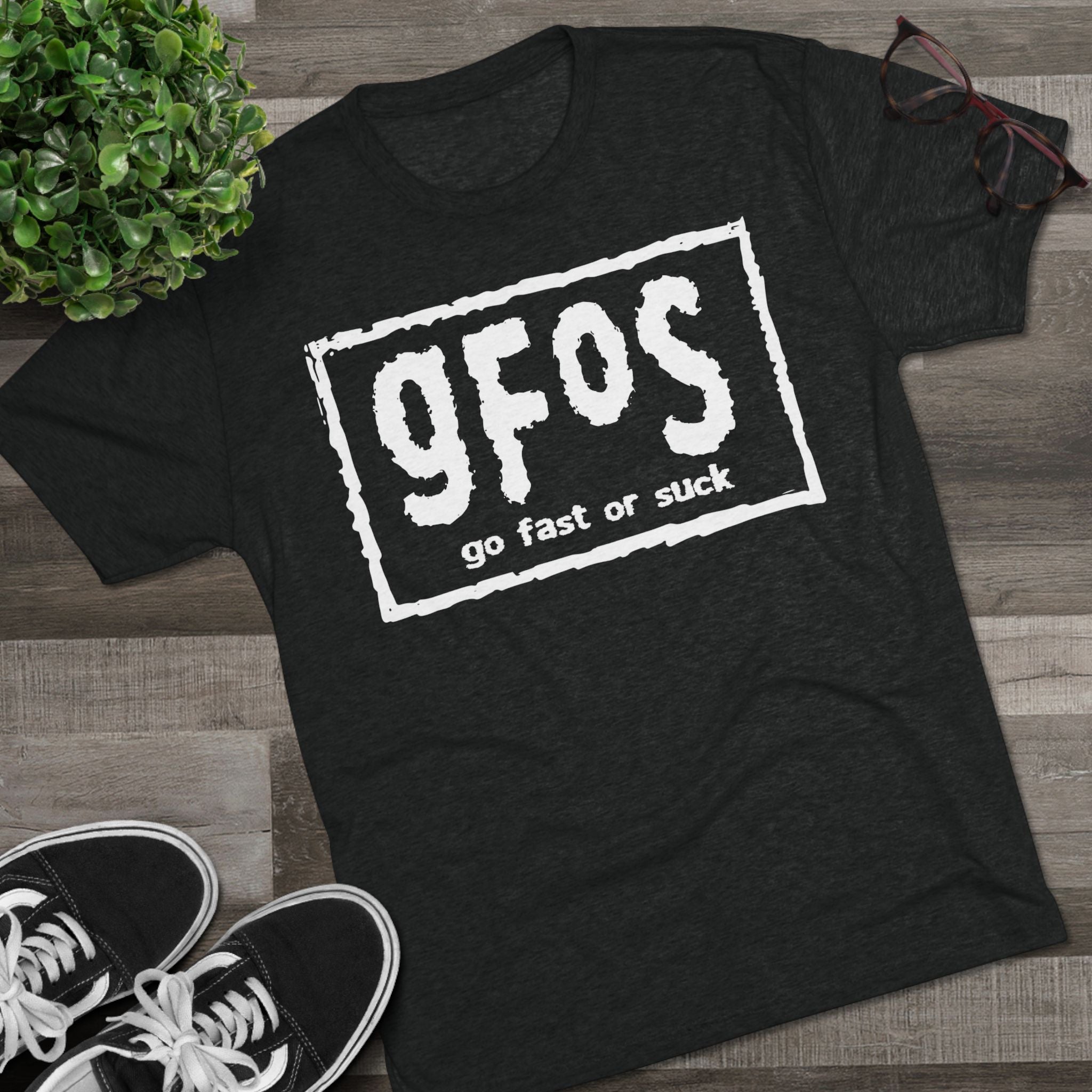 "GFOS" nWo style Tri-Blend Crew Tee