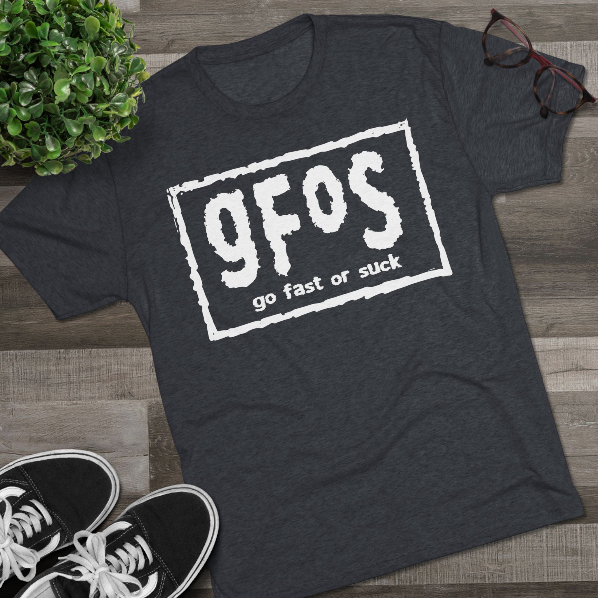 "GFOS" nWo style Tri-Blend Crew Tee