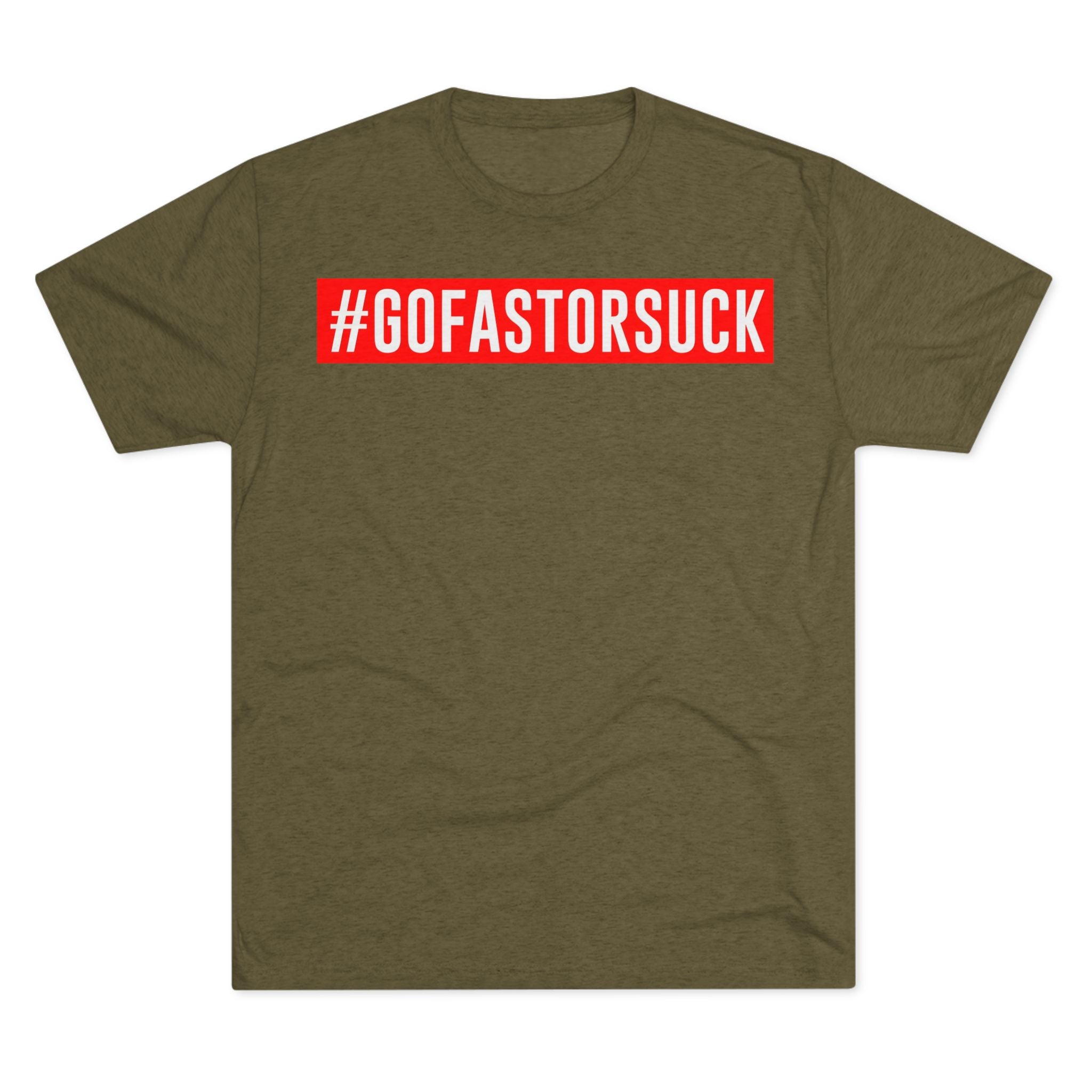 "GFOS" Tri-Blend Crew Tee