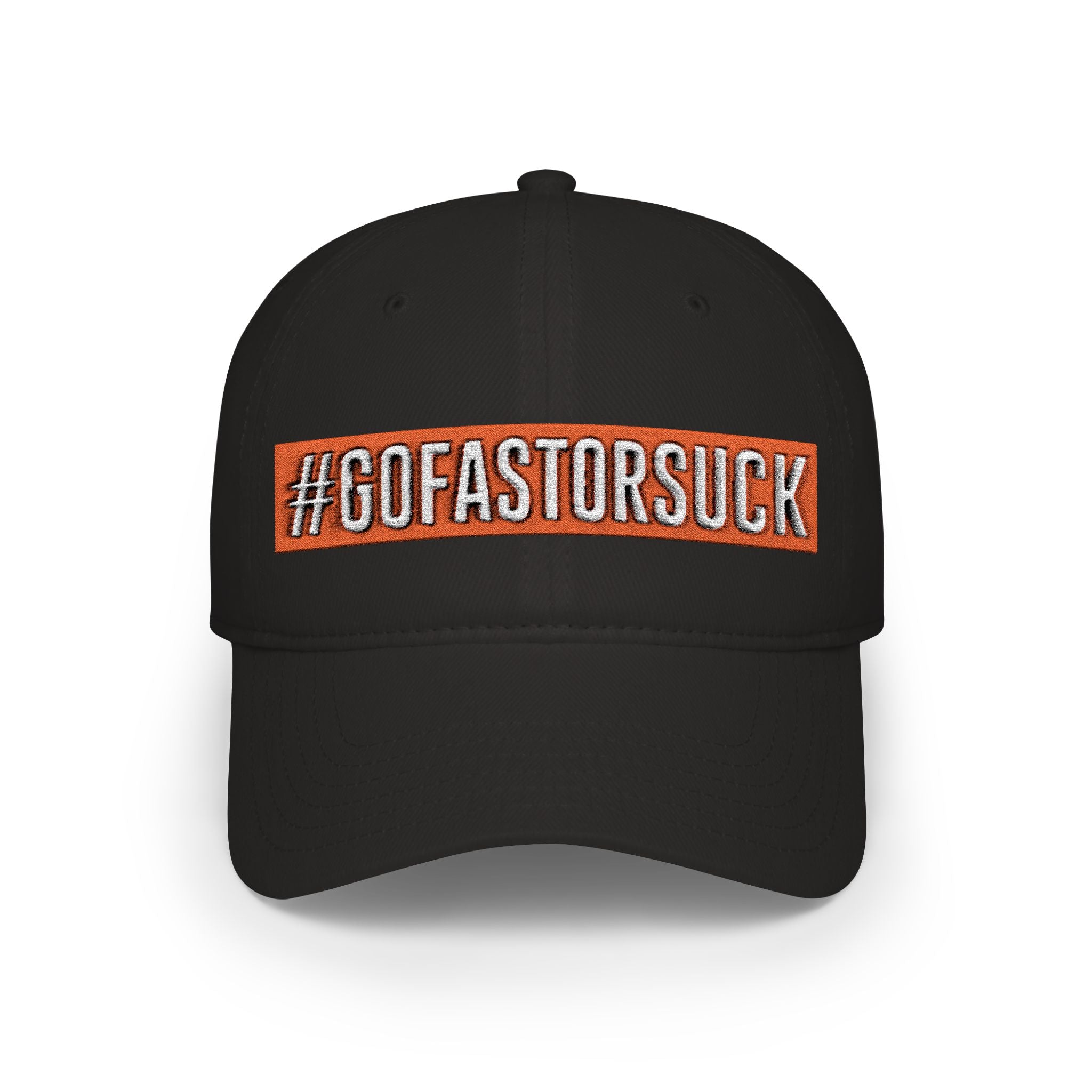 "GFOS" Low profile baseball cap