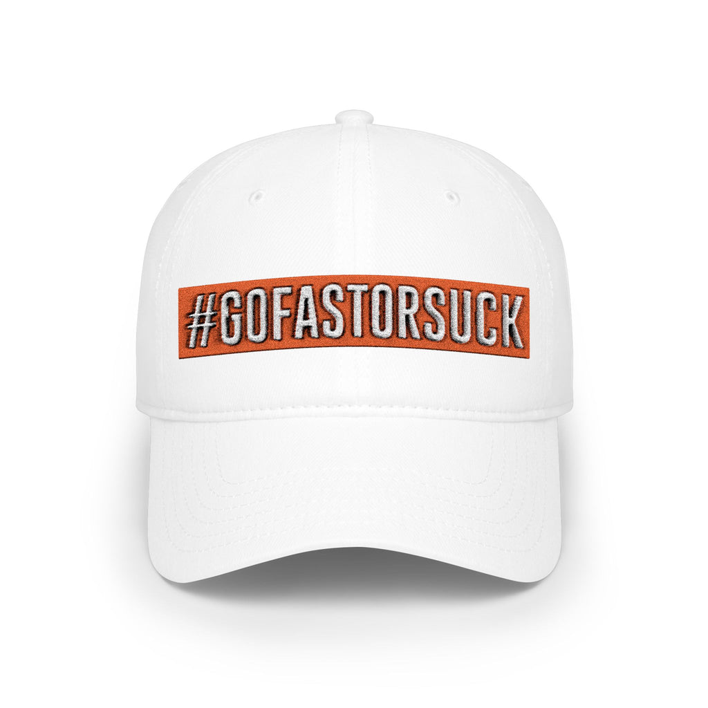 "GFOS" Low profile baseball cap