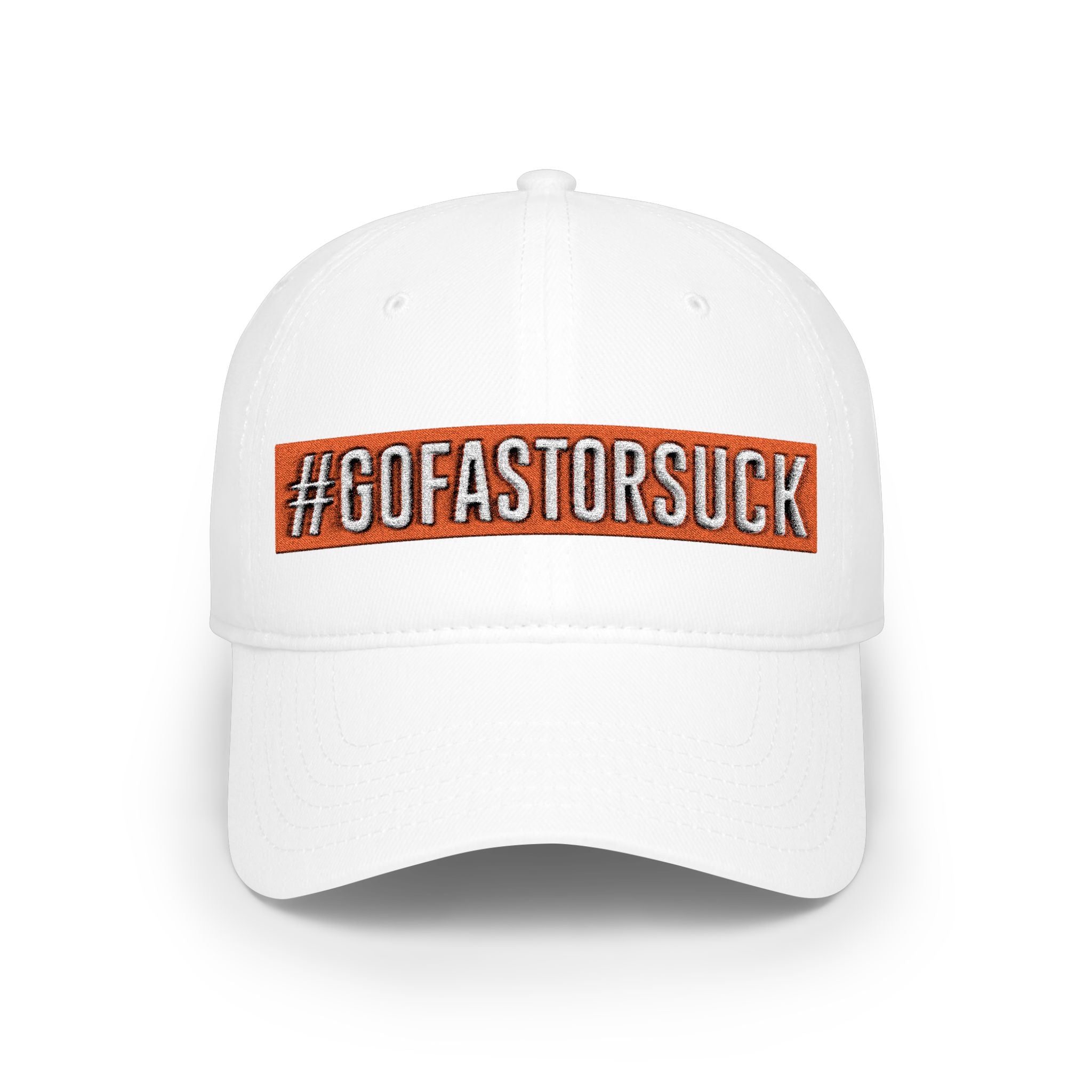 "GFOS" Low profile baseball cap